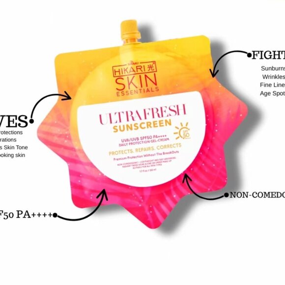 Hikari Skin Essentials Ultrawhite  Sunscreen SPF50  New - Picture 2 of 8